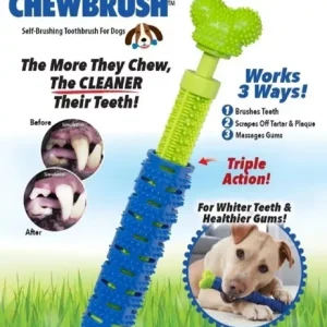 Chewbrush Juguete / Cepillo Limpiador De Dientes para Perros